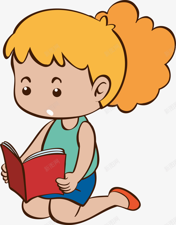 世界知识产权日看书的小女孩png免抠素材_88icon https://88icon.com 世界知识产权日 学习 看书的小女孩 认真看书 读书 跪着看书
