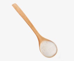 木勺淘米水大米木瓢素材