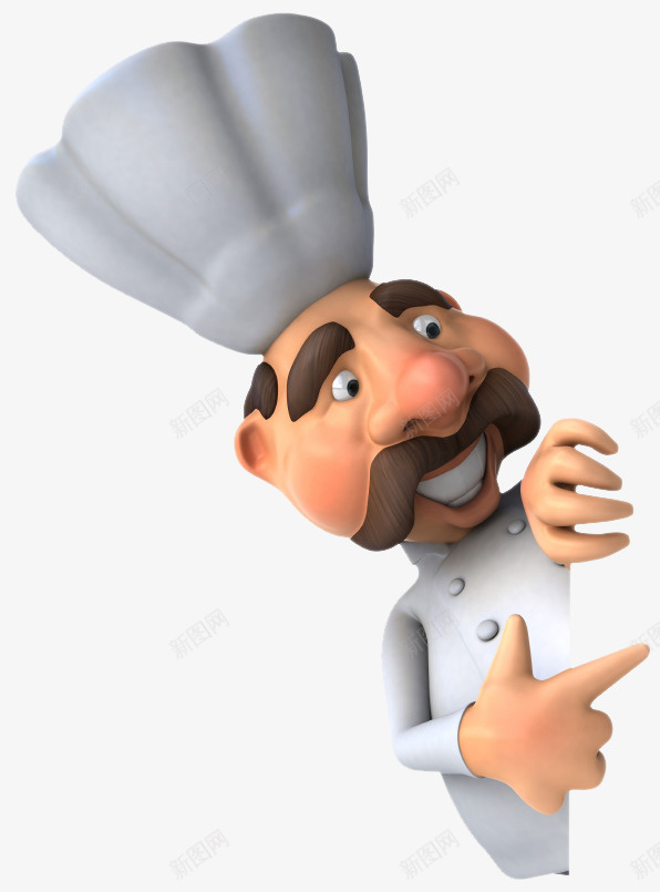 卡通戴厨师帽的人抠图png免抠素材_88icon https://88icon.com 免抠图 卡通红色 厨师 戴厨师帽的人 抠图 装饰 装饰画