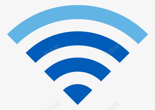 蓝色小米wifi图标图标