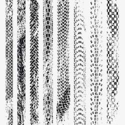 车轮印车胎印车胎纹污迹素材
