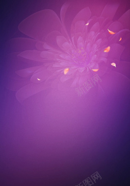 紫色美容减肥海报背景背景