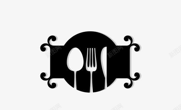 勺子叉子刀具图标图标