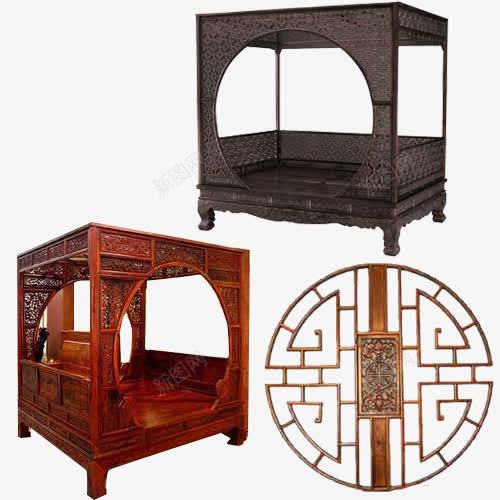 家居装饰png免抠素材_88icon https://88icon.com 古典 圆形门 圆拱门 月洞门 门罩式架子 飞檐彩绘