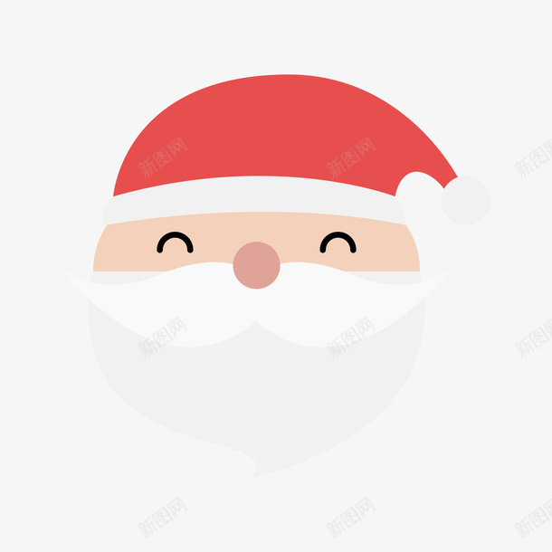 圣诞老人头像png免抠素材_88icon https://88icon.com 卡通 圣诞帽 圣诞老人 手绘 白胡子 老头 节日