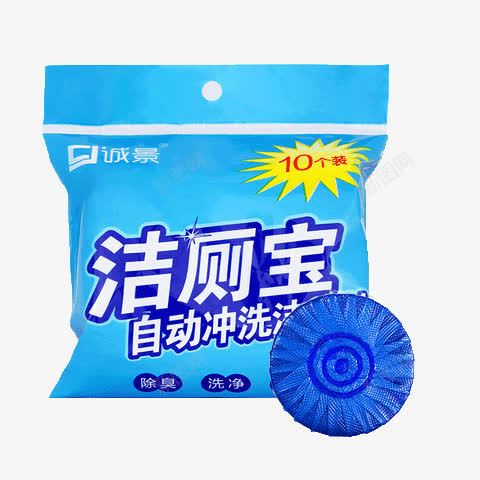 洁厕宝自动冲洗液png免抠素材_88icon https://88icon.com 产品实物 蓝色