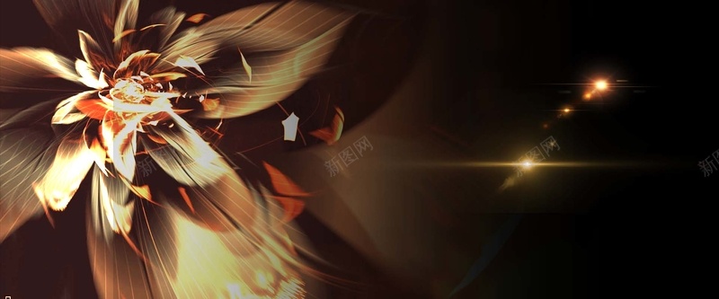 黑色光晕花朵星光淘宝炫目背景psd设计背景_88icon https://88icon.com 几何 大气 梦幻 浪漫 渐变 简约 花朵 质感 黑色
