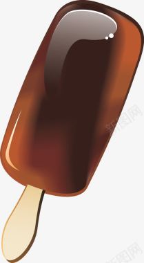 冰淇淋巧克力冰淇淋食物图标图标
