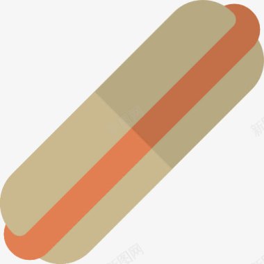 快餐热狗图标图标