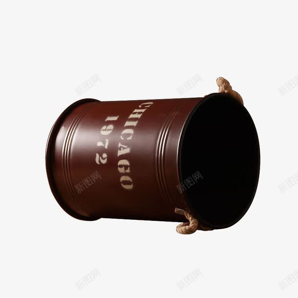 一个倒掉的铁桶png免抠素材_88icon https://88icon.com 倒在地上铁桶 做旧复古风格 小铁桶 水桶