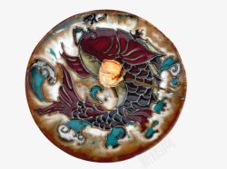 彩绘陶瓷碗筷素材