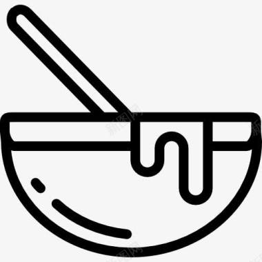 烹饪碗图标图标