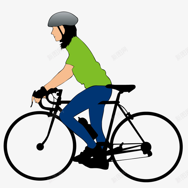 骑车子的人物png免抠素材_88icon https://88icon.com png图形 人物 卡通 自行车 装饰 车子