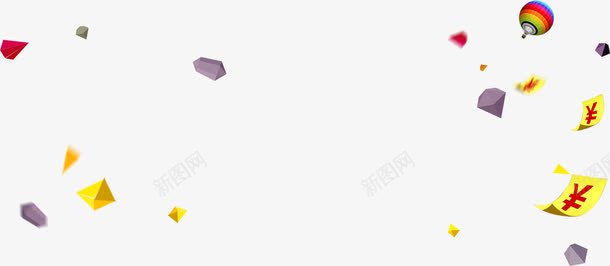 彩色节日热气球装饰png免抠素材_88icon https://88icon.com 彩色 热气球 节日 装饰