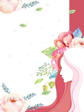 38妇女节女神节海报背景模板背景