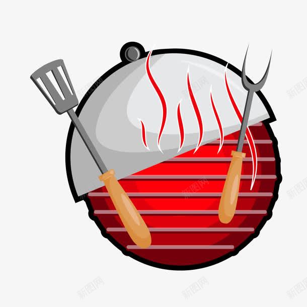 卡通烧烤标签png免抠素材_88icon https://88icon.com BBQ 烧烤工具 烧烤架子 烧烤标签 背景装饰