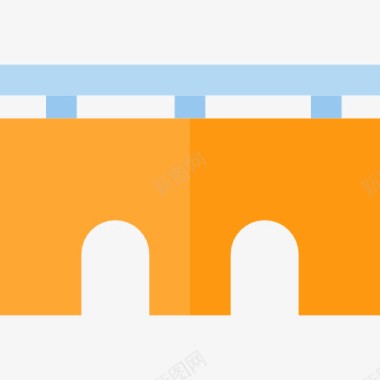 拱形桥桥图标图标