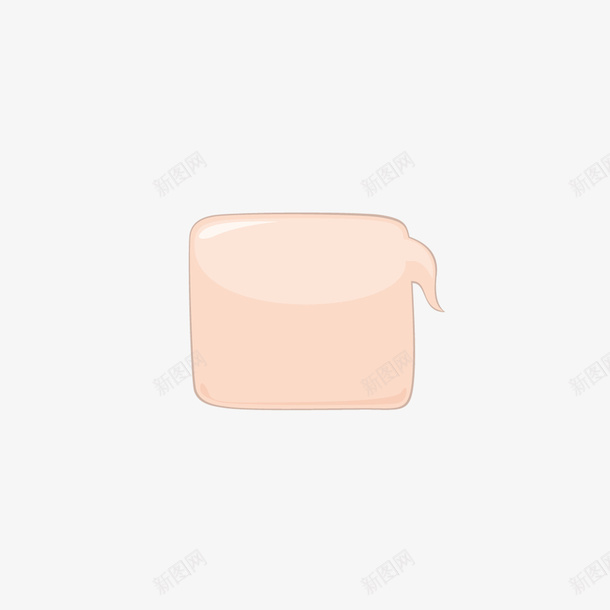 可爱卡通边框png免抠素材_88icon https://88icon.com PNG 卡通边框 可爱 裸色 边框素材