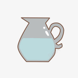 卡通水壶素材
