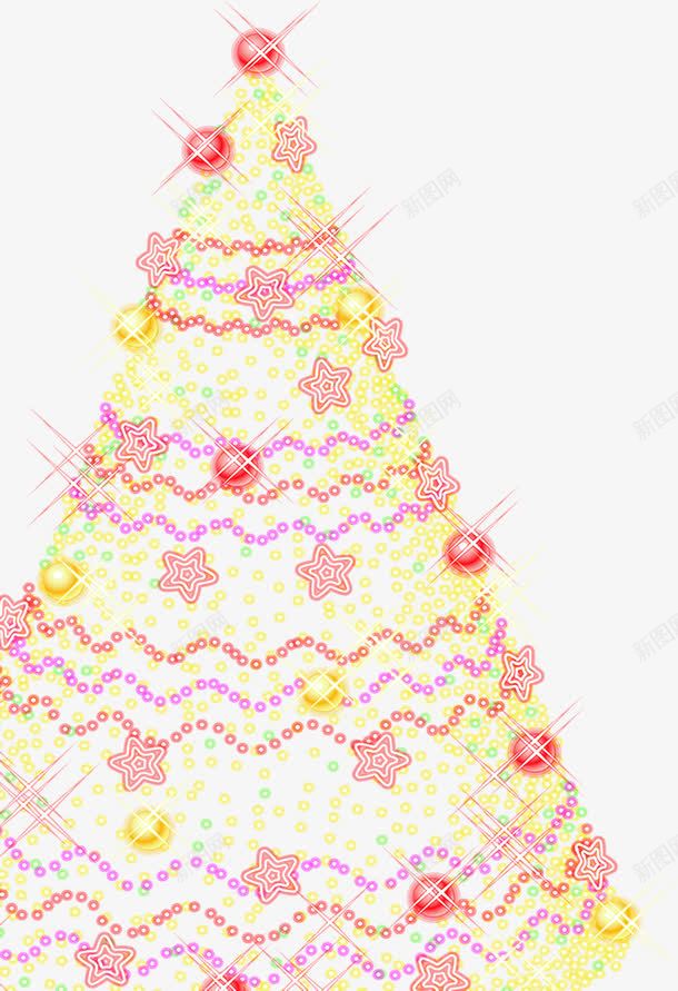 彩色圣诞树可爱手绘png免抠素材_88icon https://88icon.com 可爱 圣诞树 彩色