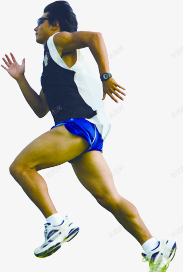 短跑男运动员png免抠素材_88icon https://88icon.com 图片 百米赛跑 短跑 运动员