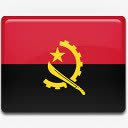angola安哥拉国旗国国家标志高清图片