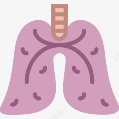器官肺图标图标