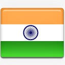 印度国旗标志2素材