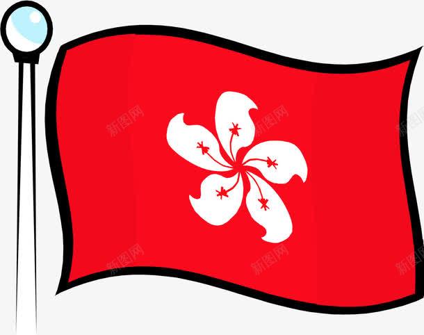 香港旗子png免抠素材_88icon https://88icon.com 中华人民共和国香港特别行政区 中国香港 手绘 旗子 香港 香港区旗