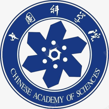 logo中国科学院蓝色logo图标图标