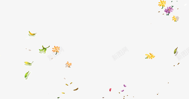 飞舞的花朵与花瓣png免抠素材_88icon https://88icon.com 花朵 花瓣 飞舞