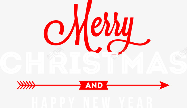 红色圣诞节箭头标签png免抠素材_88icon https://88icon.com Christmas Merry merry 圣诞快乐 圣诞节 箭头标志 节日标签 装饰图案