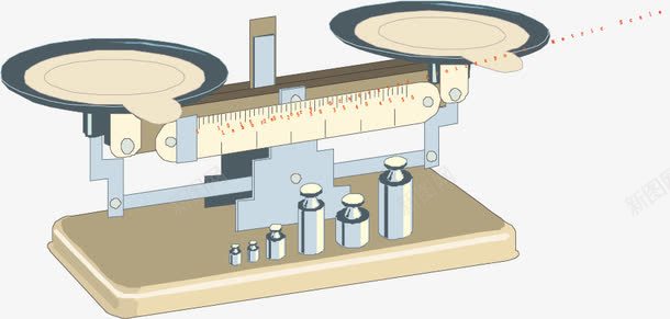 天平矢量图eps免抠素材_88icon https://88icon.com 化学仪器 天平砝码 天成 手绘 插图 水平称 矢量图
