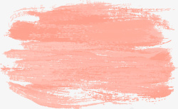 清新淡雅的背景橘色手绘笔刷清新淡雅笔触高清图片