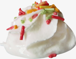 创意奶油冰淇淋素材