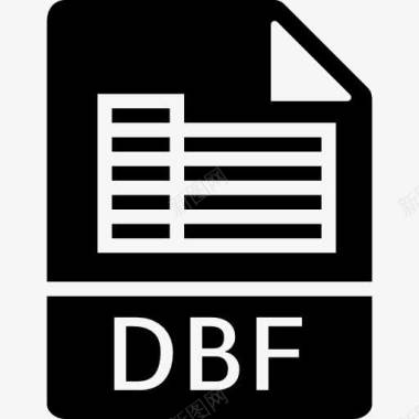 线上文件Dbf图标图标