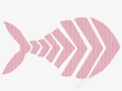 骨头纹理粉色鱼骨纹理高清图片