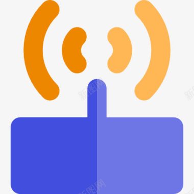 wifi无圈现代图标图标