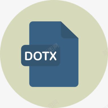 docx文件Dotx图标图标