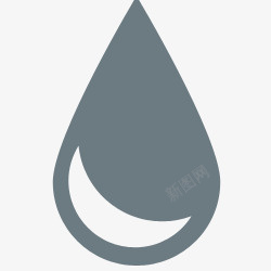 降水降水webgreyicons图标高清图片