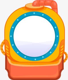 橙色机器卡通png免抠素材_88icon https://88icon.com 卡通 机器 橙色