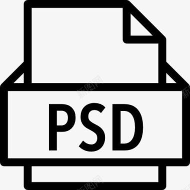 HTML的扩展PSD图标图标