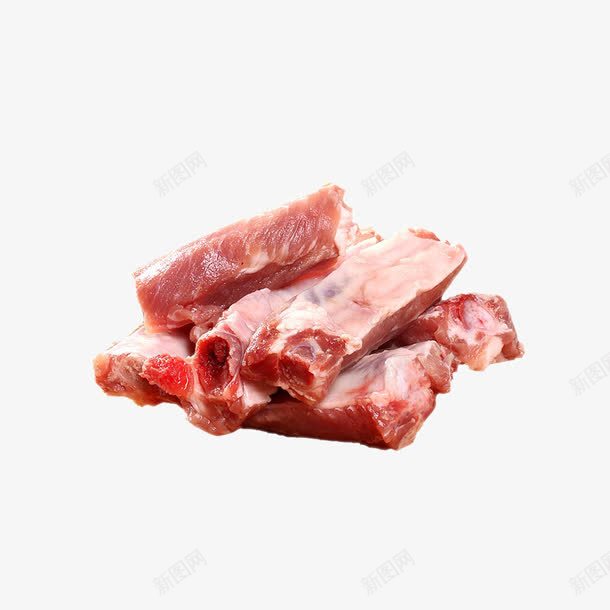 精制猪肋排png免抠素材_88icon https://88icon.com 猪肉 猪肋排 生鲜 食品