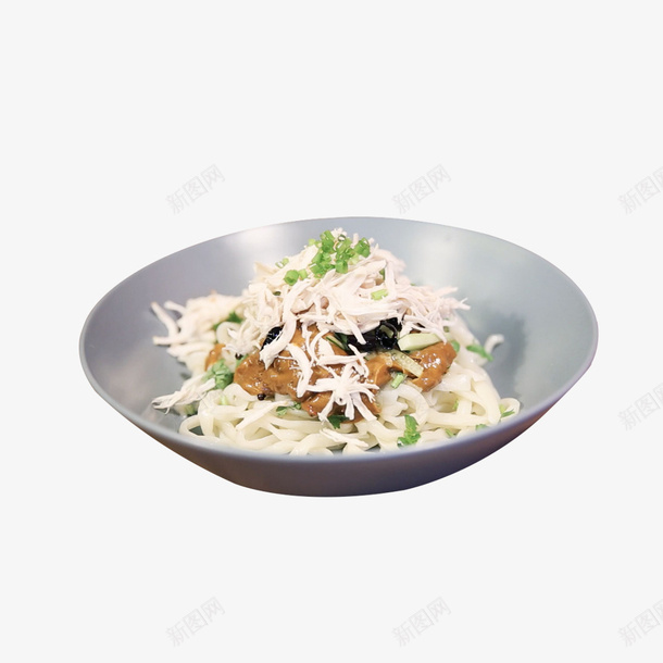 灰色碗鸡丝凉面食品餐饮png免抠素材_88icon https://88icon.com 灰色碗拌面鸡丝凉面 美味 面点 食品餐饮 食物 鸡丝凉面 鸡肉丝