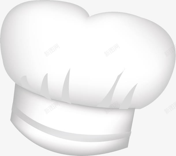 白色厨师帽插图png免抠素材_88icon https://88icon.com 厨师帽 帽子 插图 服装配饰