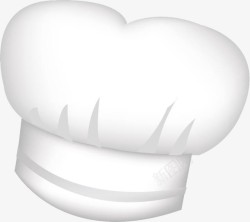 白色厨师帽插图素材