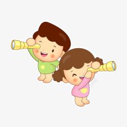 卡通儿童插画素材