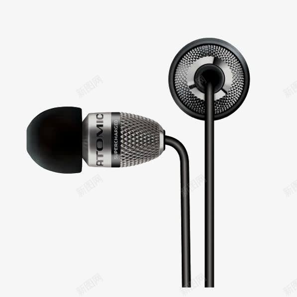黑色质感耳机png免抠素材_88icon https://88icon.com 产品实物 听音乐 耳机 音质