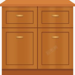 柜子木质素材