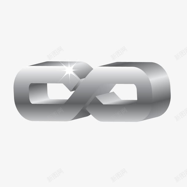 金属质感立体图形矢量图ai免抠素材_88icon https://88icon.com 图形 立体 质感 金属 金属质感 矢量图